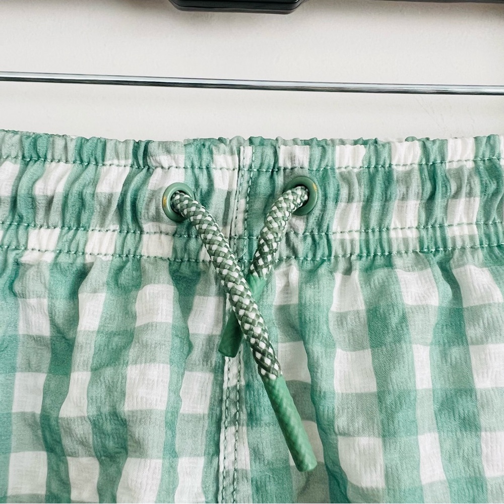 Zara Kids Gingham Swim Trunks - Picture 4 of 8